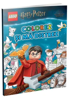 Coperta cărții Colorez si madistrez – Harry Potter (carte de colorat)