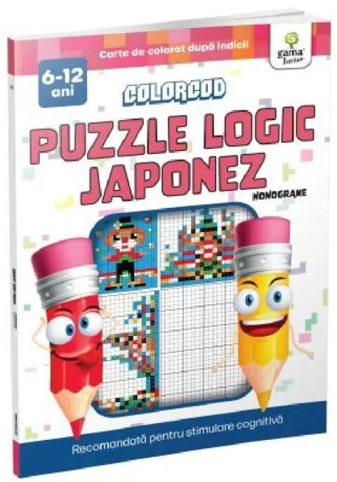 Coperta cărții Puzzle logic japonez / ColorCOD