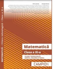 Coperta cărții Matematica. Clasa a XI-a. Filiera tehnologica: servicii, resurse si tehnic