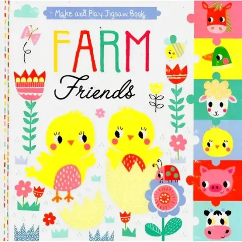 Coperta cărții Pull-Out Jigsaw Book - Farm