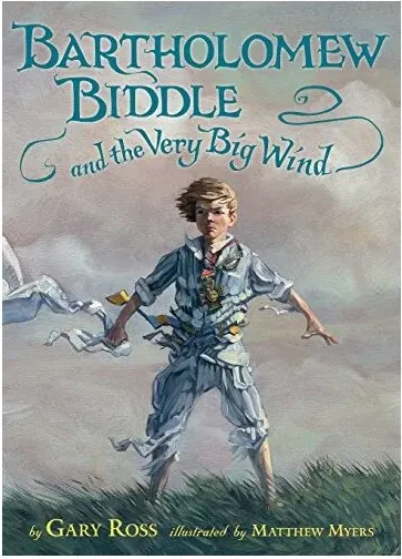 Coperta cărții Bartholomew Biddle and the Very Big Wind