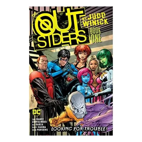 Coperta cărții Outsiders by Judd Winick Book One