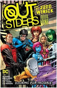 Coperta cărții Outsiders by Judd Winick Book One