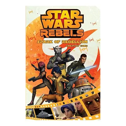 Coperta cărții Spark of Rebellion, Disney, Disney