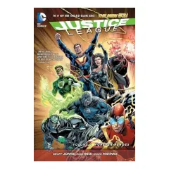 Coperta cărții Justice League Vol. 5: Forever Heroes (The New 52)