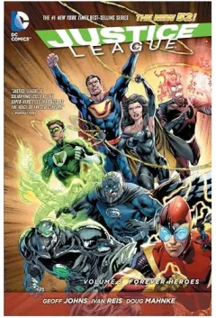 Coperta cărții Justice League Vol. 5: Forever Heroes (The New 52)