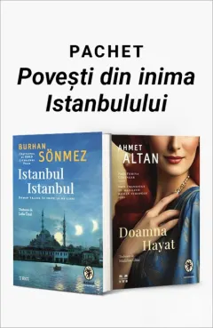 Coperta cărții Pachet Povești din inima Istanbulului. Istanbul Istanbul/Doamna Hayat - Burhan Sönmez
