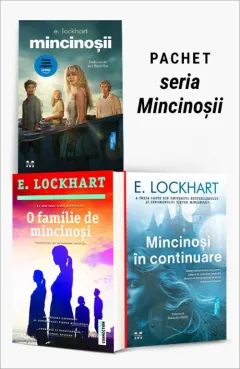 Coperta cărții Pachet seria Mincinoșii. Mincinoșii/O familie de mincinoși/Mincinoși în continuare - E. Lockhart