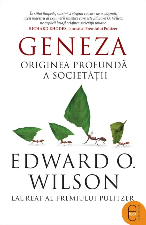 Coperta cărții Geneza. Originea profundă a societății (ebook)