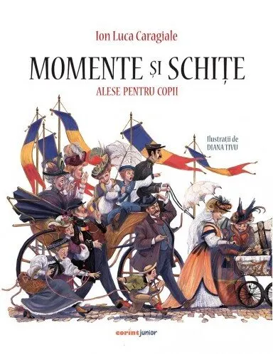 Coperta cărții Momente și schițe alese pentru copii