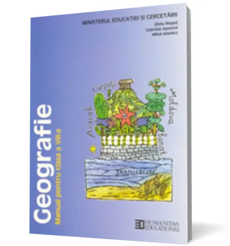 Coperta cărții Geografie. Manual pentru clasa a VIII-a