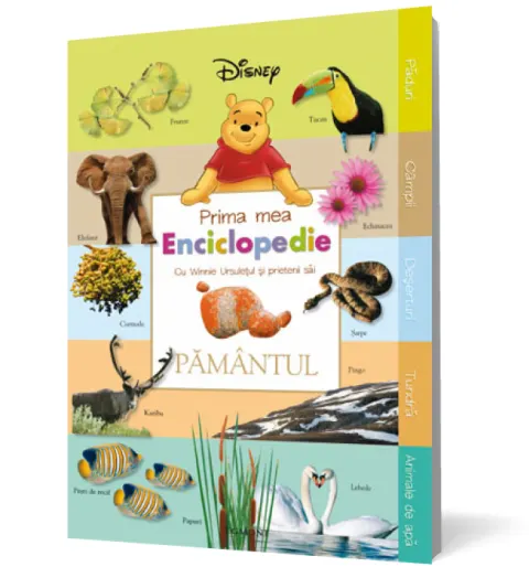 Coperta cărții Prima mea Enciclopedia cu Winnie Ursulețul și prietenii săi : Pământul