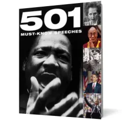 Coperta cărții 501 Must-know Speeches