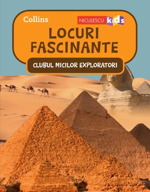 Coperta cărții Clubul Micilor Exploratori: Locuri fascinante