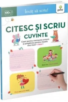 Coperta cărții Invat sa scriu! Citesc si scriu cuvinte