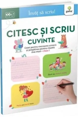 Coperta cărții Invat sa scriu! Citesc si scriu cuvinte