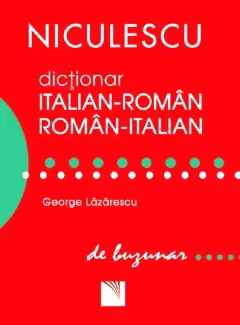 Coperta cărții Dictionar italian-roman, roman-italian