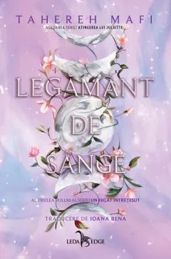 Coperta cărții Legământ de sânge (seria Un regat întrețesut, vol. 3)