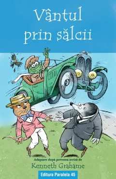 Coperta cărții Vantul prin salcii (repovestire)