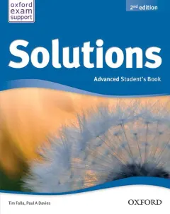Coperta cărții Solutions 2nd Edition Advanced Student's Book - REDUCERE 50%