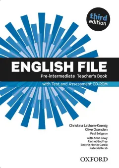 Coperta cărții English File 3E Pre-intermediate Teacher's Book with Test and Assessment CD-ROM