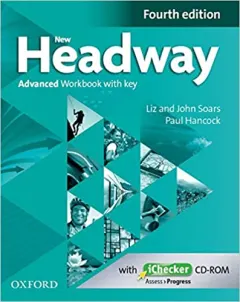 Coperta cărții New Headway 4E Advanced WB W/KEY & ICHECK PK- REDUCERE 50%