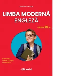 Coperta cărții Limba moderna engleza. Manual pentru clasa a IV-a