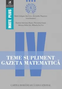 Coperta cărții Teme supliment Gazeta Matematica. Clasa a IV-a