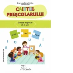 Coperta cărții Caietul prescolarului - grupa mijlocie (4-5 ani)