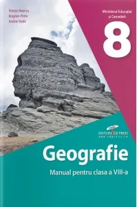 Coperta cărții Geografie. Manual pentru clasa a VIII-a