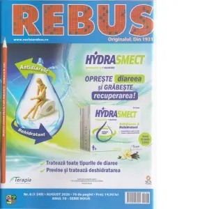Coperta cărții Rebus Originalul din 1931. Nr. 8/2026