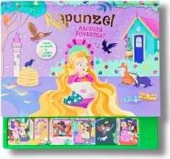 Coperta cărții Rapunzel. Asculta povestea! Carte cu sunete si pagini pop-up