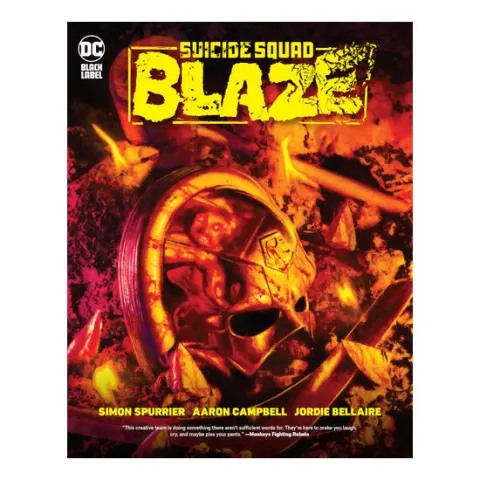 Coperta cărții Suicide Squad: blaze