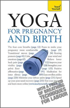 Coperta cărții Yoga for pregnancy and birth