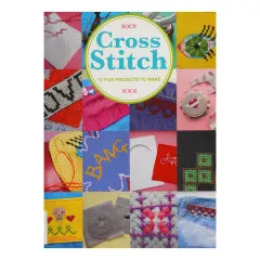 Coperta cărții Cross stitch: 12 fun projects to make
