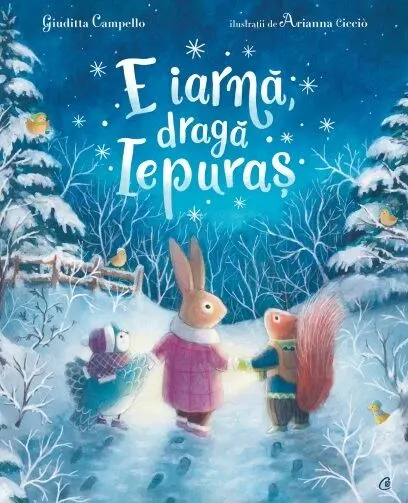 Coperta cărții E iarnă, dragă Iepuraș