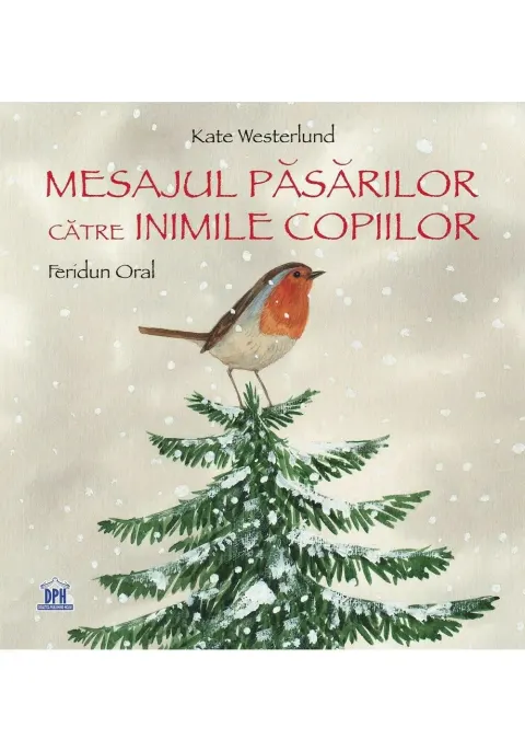 Coperta cărții Mesajul păsărilor către inimile copiilor