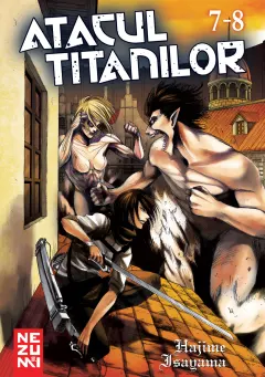 Coperta cărții Atacul Titanilor Omnibus 4 Vol.7 + Vol.8