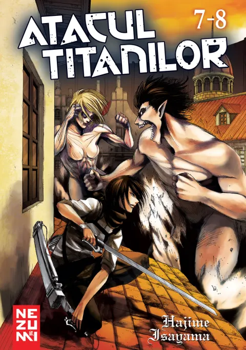 Coperta cărții Atacul Titanilor Omnibus 4 Vol.7 + Vol.8