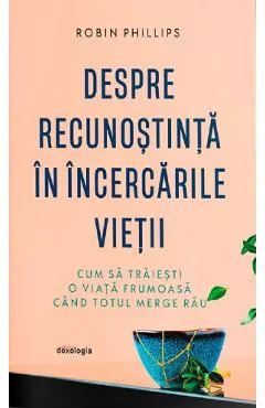 Coperta cărții Despre recunostinta in incercarile vietii