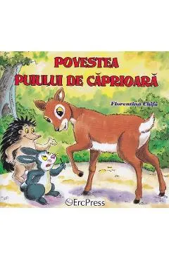 Coperta cărții Povestea puiului de caprioara