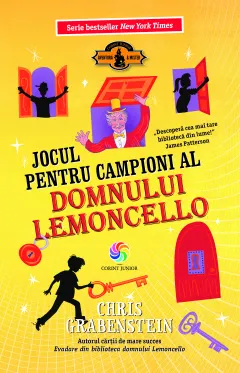 Coperta cărții Jocul pentru campioni al domnului Lemoncello