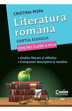 Coperta cărții Limba romana - Clasa 7 - Caietul elevului