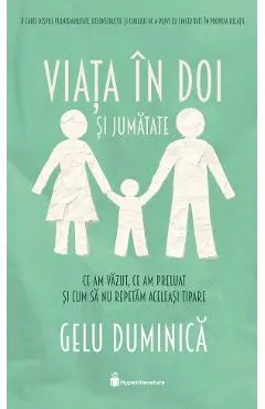 Coperta cărții Viata in doi si jumatate