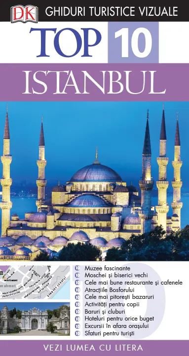 Coperta cărții Top 10. Istanbul. Ghiduri turistice vizuale