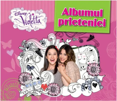 Coperta cărții Disney. Violetta. Albumul prieteniei