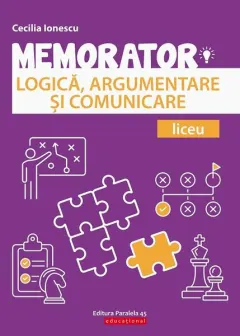 Coperta cărții Memorator de Logică, argumentare și comunicare pentru liceu