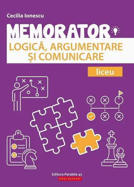 Coperta cărții Memorator de Logică, argumentare și comunicare pentru liceu