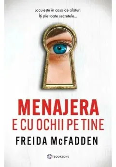 Coperta cărții Menajera e cu ochii pe tine
