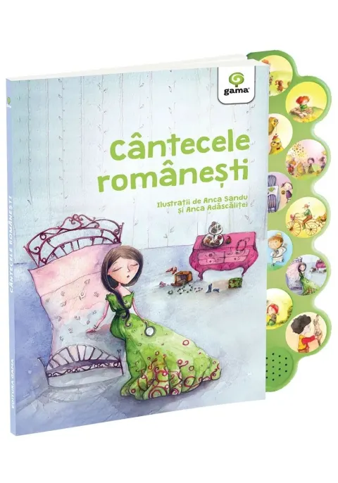 Coperta cărții Cântecele românești